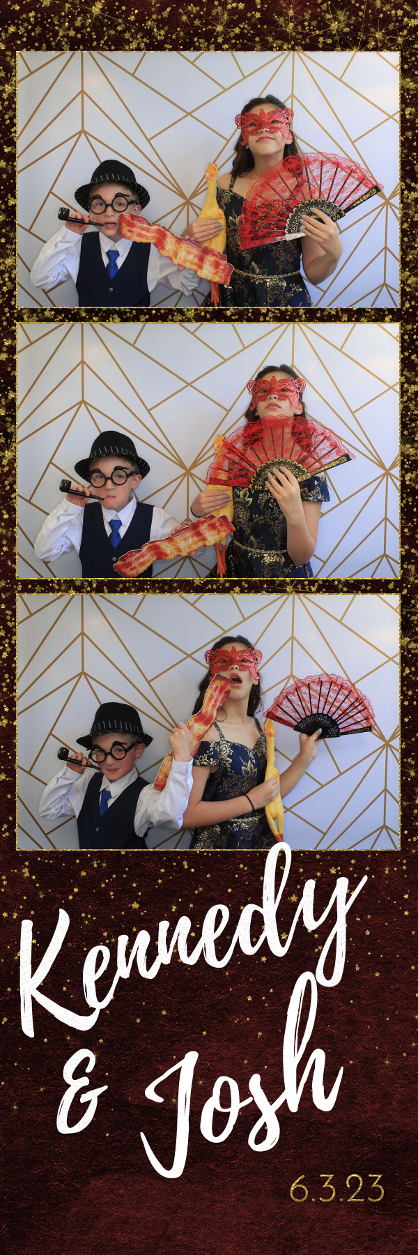 Kennedy and Josh's Wedding | View more photos from the event at gallery.photoboothbillings.com/u/PhotoBoothBillings/Kennedy-and-Joshs-Wedding