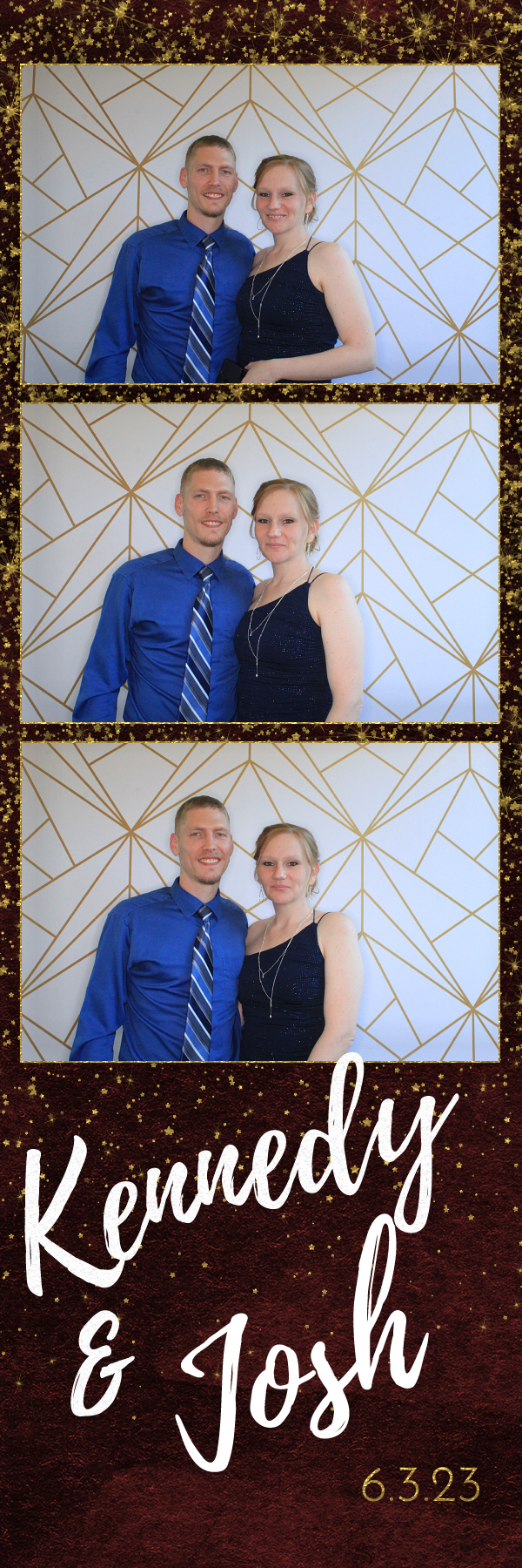 Kennedy and Josh's Wedding | View more photos from the event at gallery.photoboothbillings.com/u/PhotoBoothBillings/Kennedy-and-Joshs-Wedding