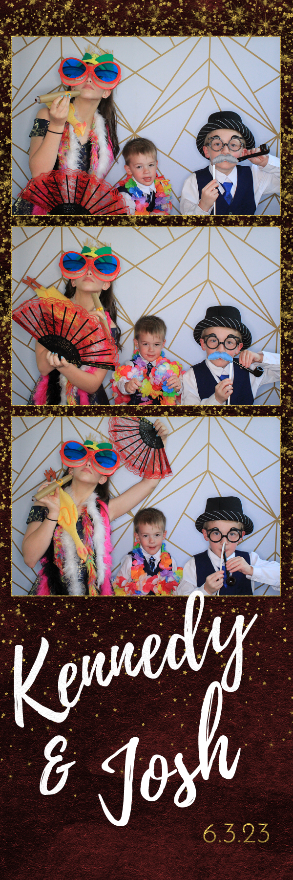 Kennedy and Josh's Wedding | View more photos from the event at gallery.photoboothbillings.com/u/PhotoBoothBillings/Kennedy-and-Joshs-Wedding