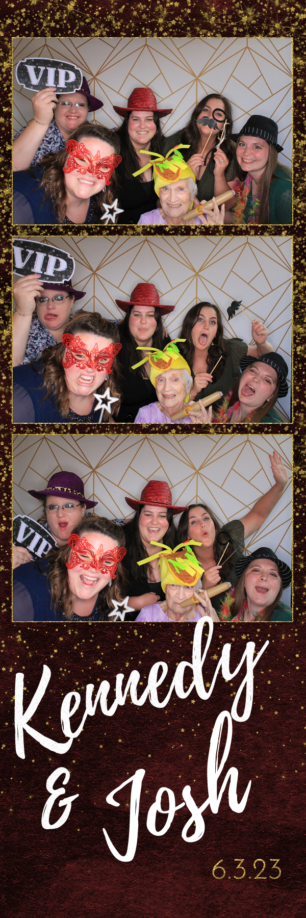 Kennedy and Josh's Wedding | View more photos from the event at gallery.photoboothbillings.com/u/PhotoBoothBillings/Kennedy-and-Joshs-Wedding
