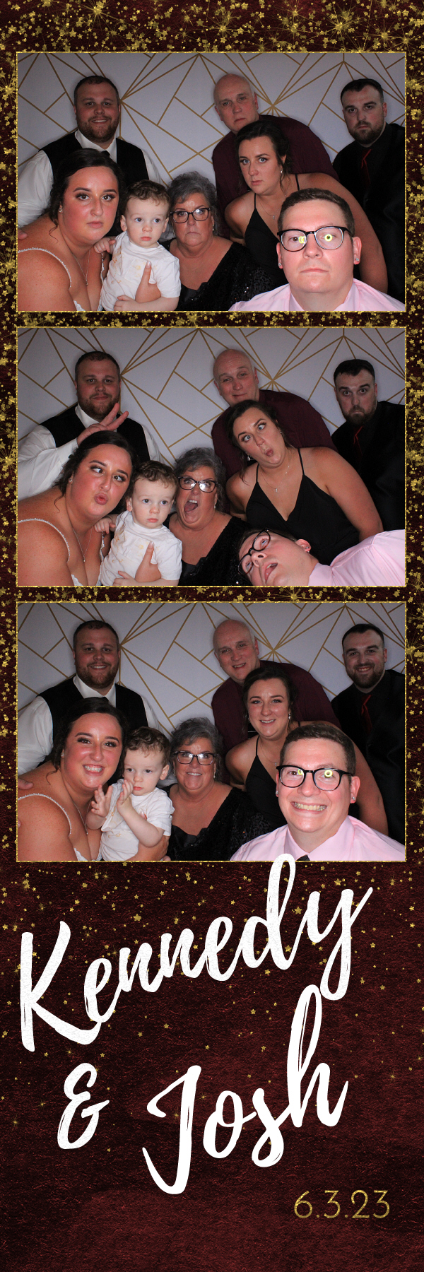 Kennedy and Josh's Wedding | View more photos from the event at gallery.photoboothbillings.com/u/PhotoBoothBillings/Kennedy-and-Joshs-Wedding