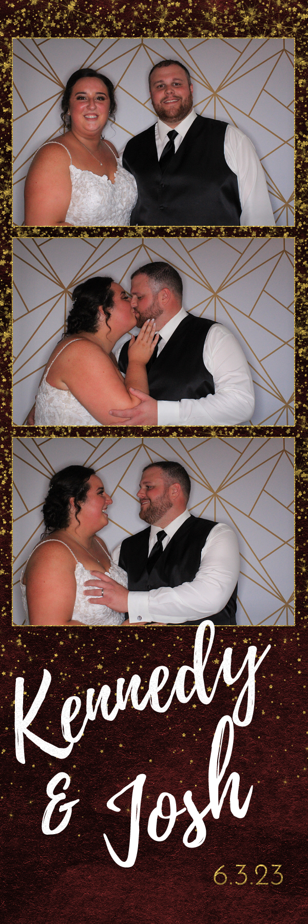 Kennedy and Josh's Wedding | View more photos from the event at gallery.photoboothbillings.com/u/PhotoBoothBillings/Kennedy-and-Joshs-Wedding