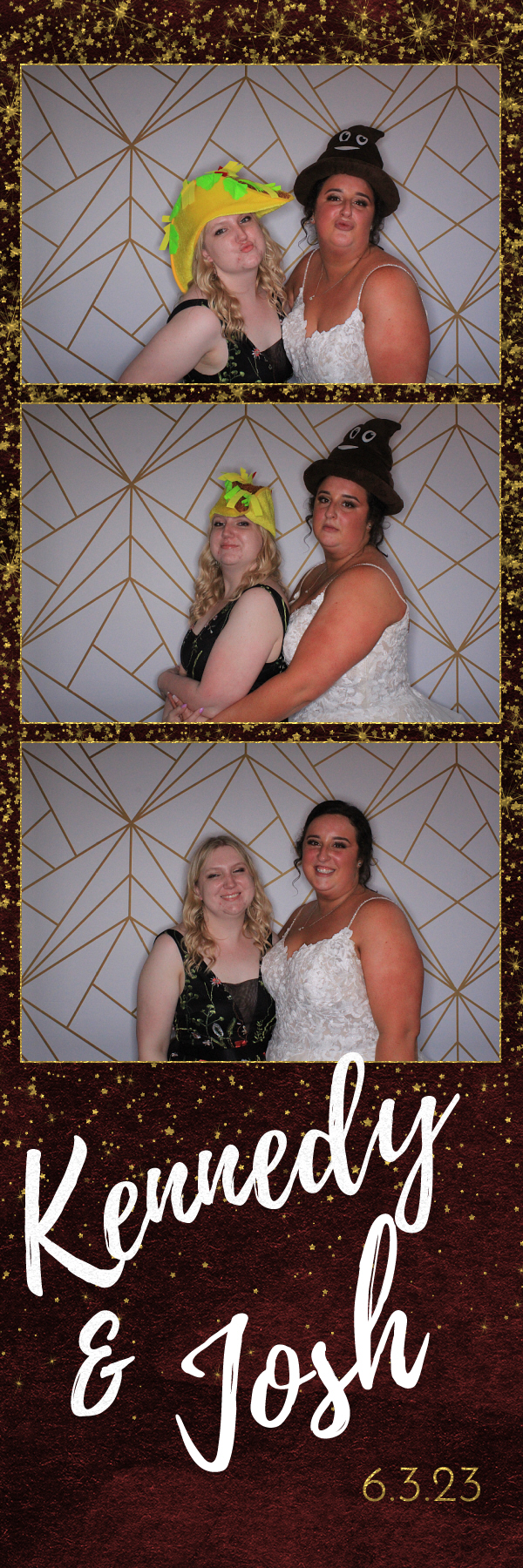 Kennedy and Josh's Wedding | View more photos from the event at gallery.photoboothbillings.com/u/PhotoBoothBillings/Kennedy-and-Joshs-Wedding