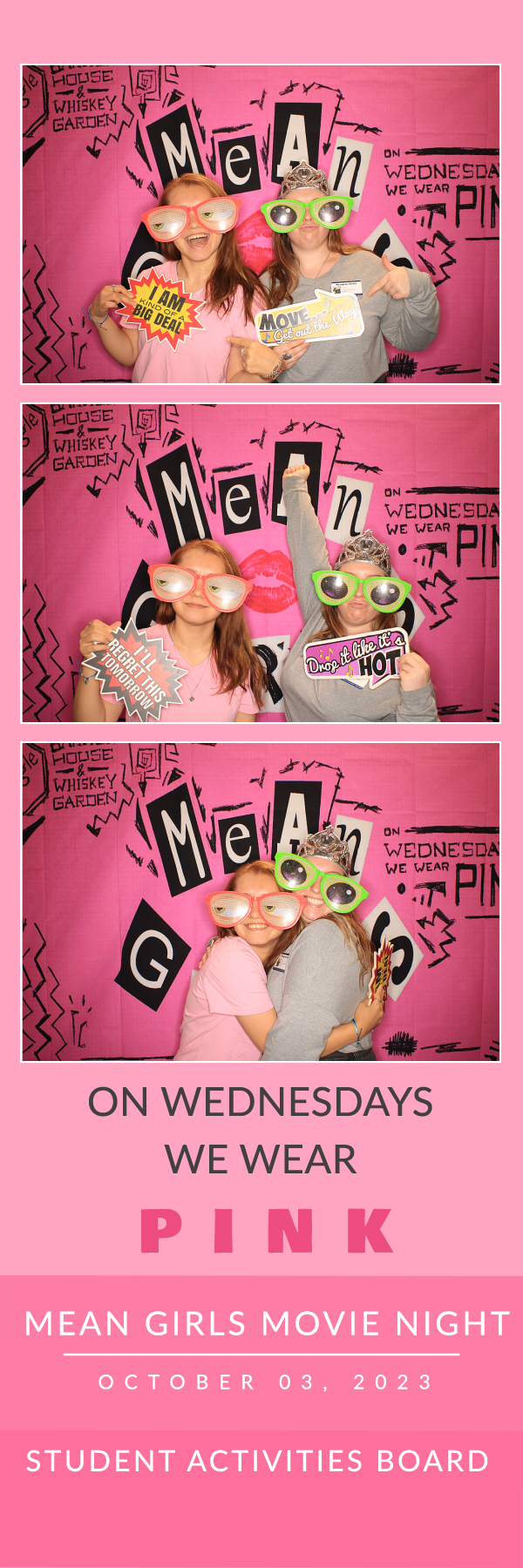 Mean Girls Movie Night | View more photos from the event at gallery.photoboothbillings.com/u/PhotoBoothBillings/Mean-Girls-Movie-Night
