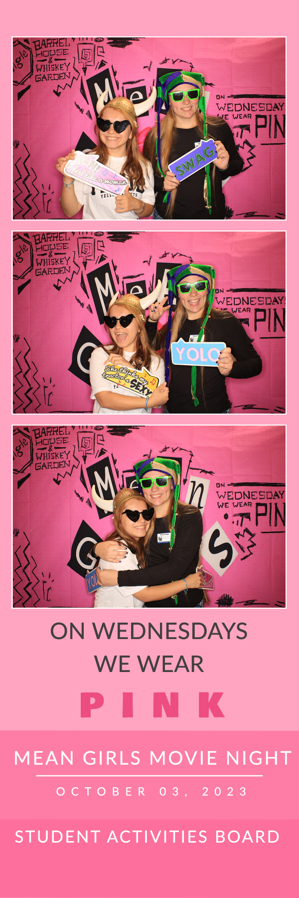 Mean Girls Movie Night | View more photos from the event at gallery.photoboothbillings.com/u/PhotoBoothBillings/Mean-Girls-Movie-Night