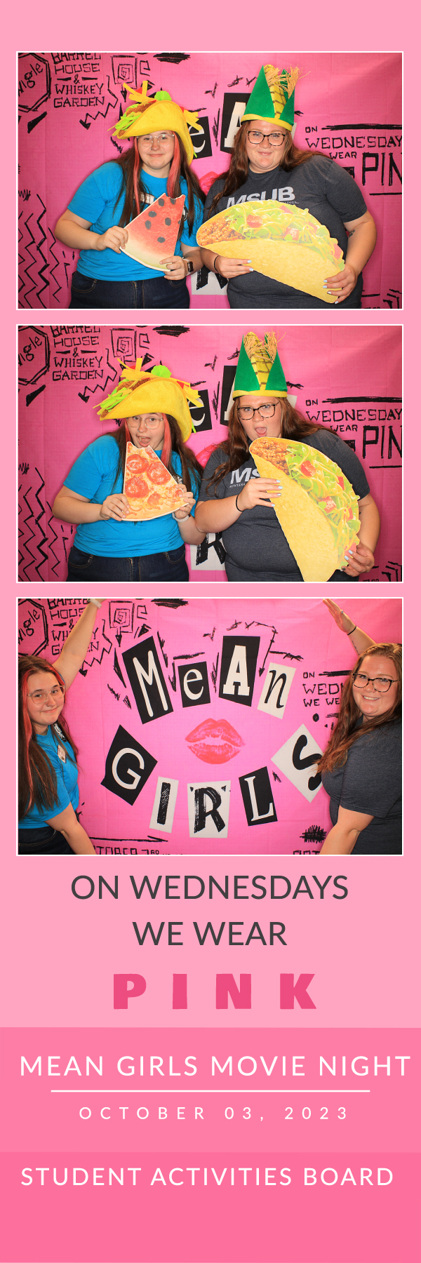 Mean Girls Movie Night | View more photos from the event at gallery.photoboothbillings.com/u/PhotoBoothBillings/Mean-Girls-Movie-Night