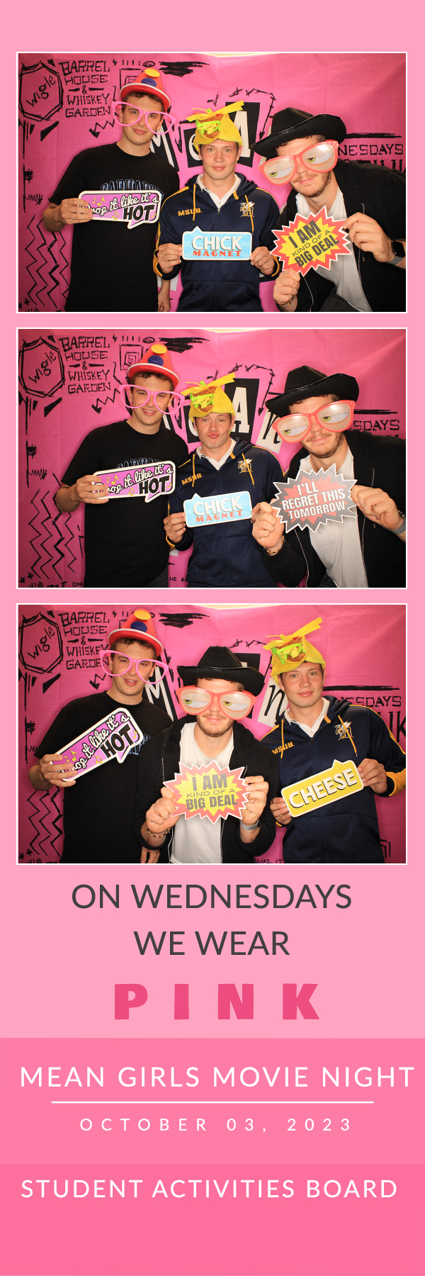 Mean Girls Movie Night | View more photos from the event at gallery.photoboothbillings.com/u/PhotoBoothBillings/Mean-Girls-Movie-Night
