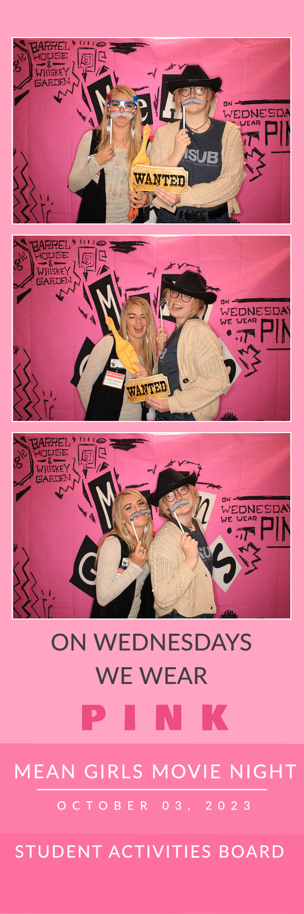 Mean Girls Movie Night | View more photos from the event at gallery.photoboothbillings.com/u/PhotoBoothBillings/Mean-Girls-Movie-Night