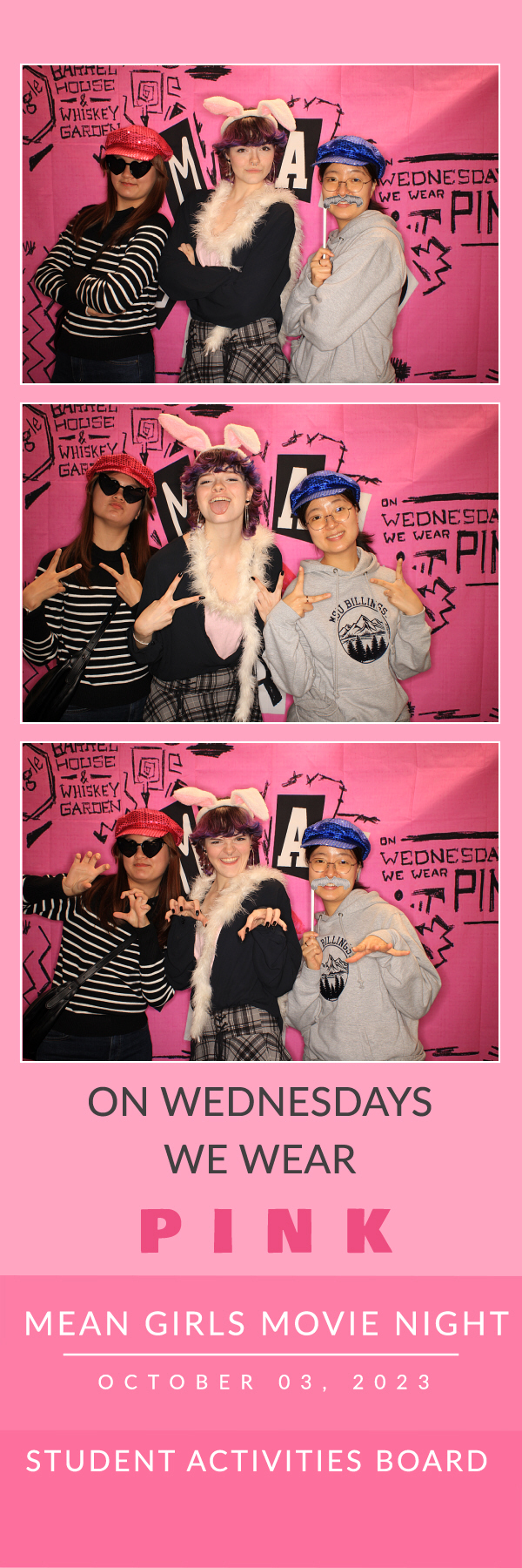 Mean Girls Movie Night | View more photos from the event at gallery.photoboothbillings.com/u/PhotoBoothBillings/Mean-Girls-Movie-Night
