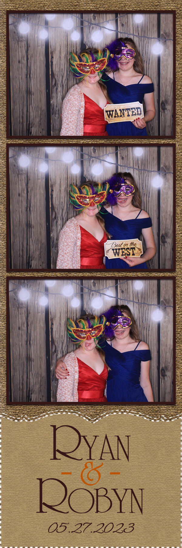 Robyn and Ryan | View more photos from the event at gallery.photoboothbillings.com/u/PhotoBoothBillings/Robyn-and-Ryan