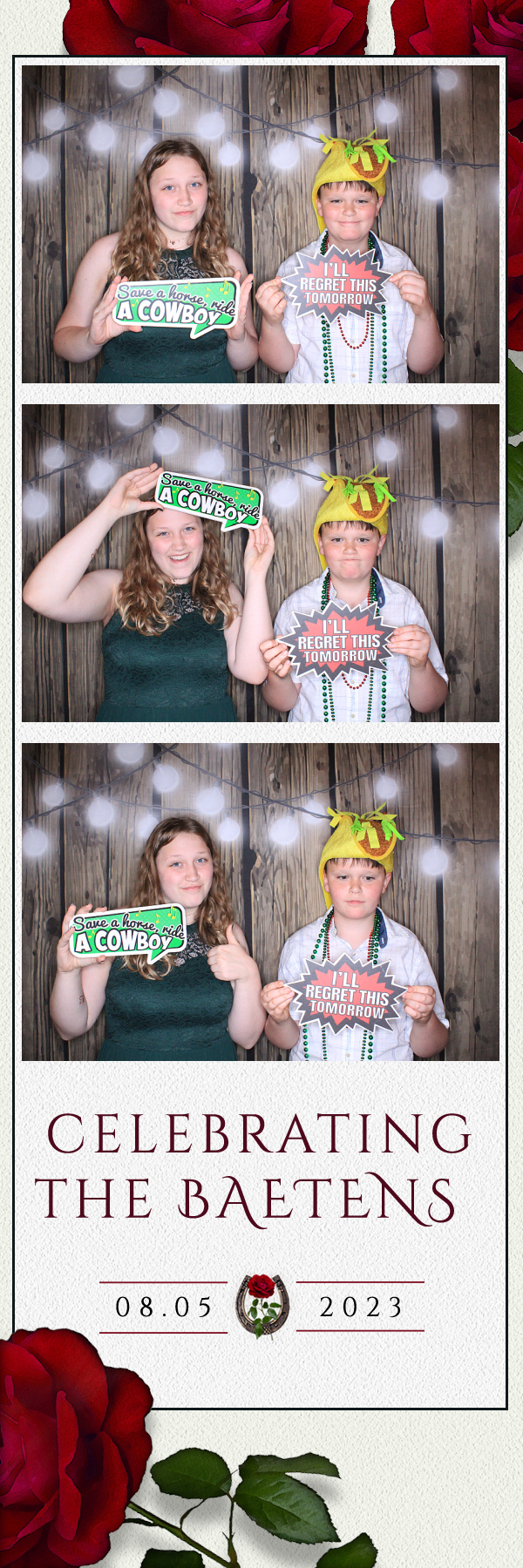 The Baetens Wedding | View more photos from the event at gallery.photoboothbillings.com/u/PhotoBoothBillings/The-Baetens-Wedding