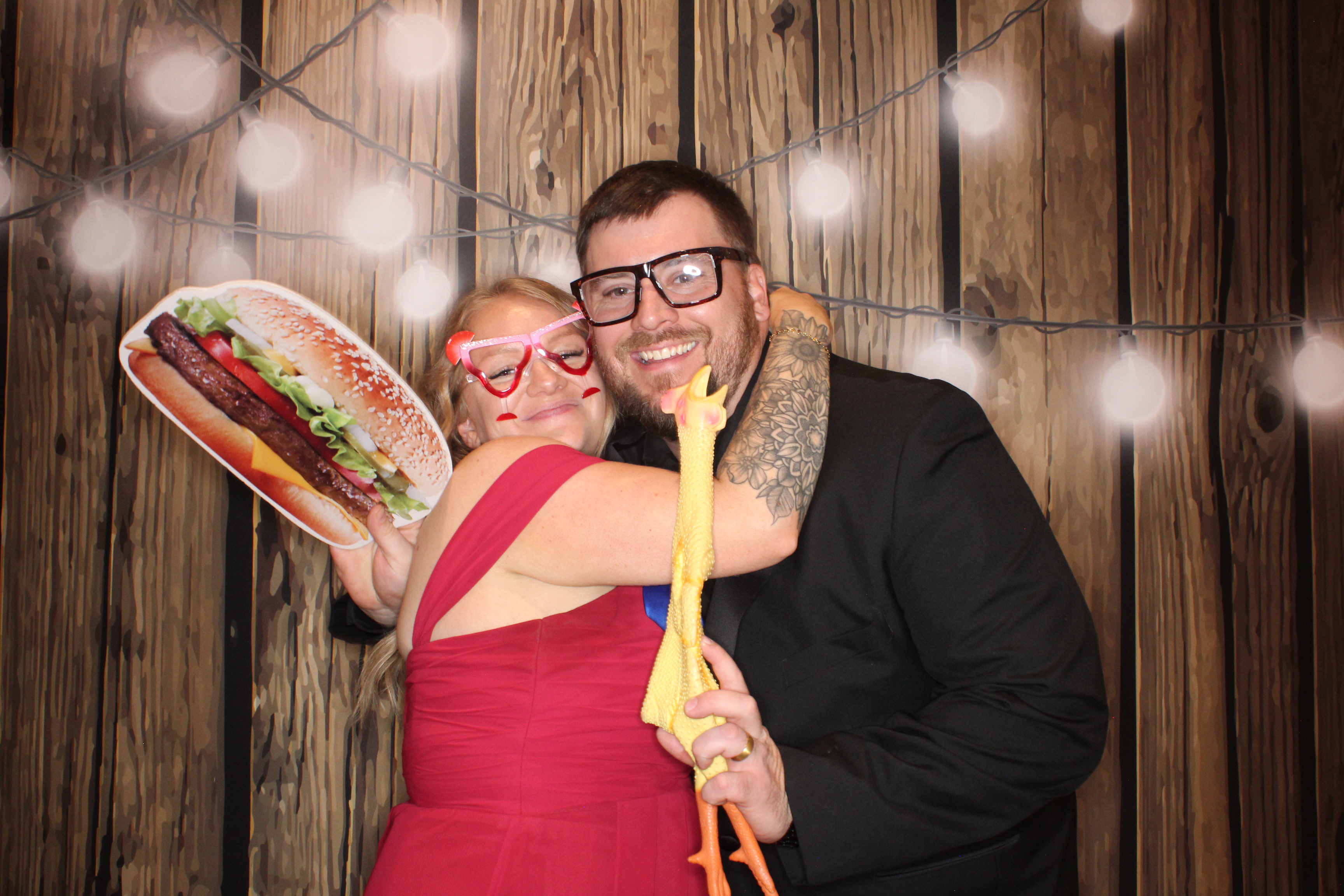 Abbie and Blade | View more photos from the event at gallery.photoboothbillings.com/u/PhotoBoothBillings/Abbie-and-Blade