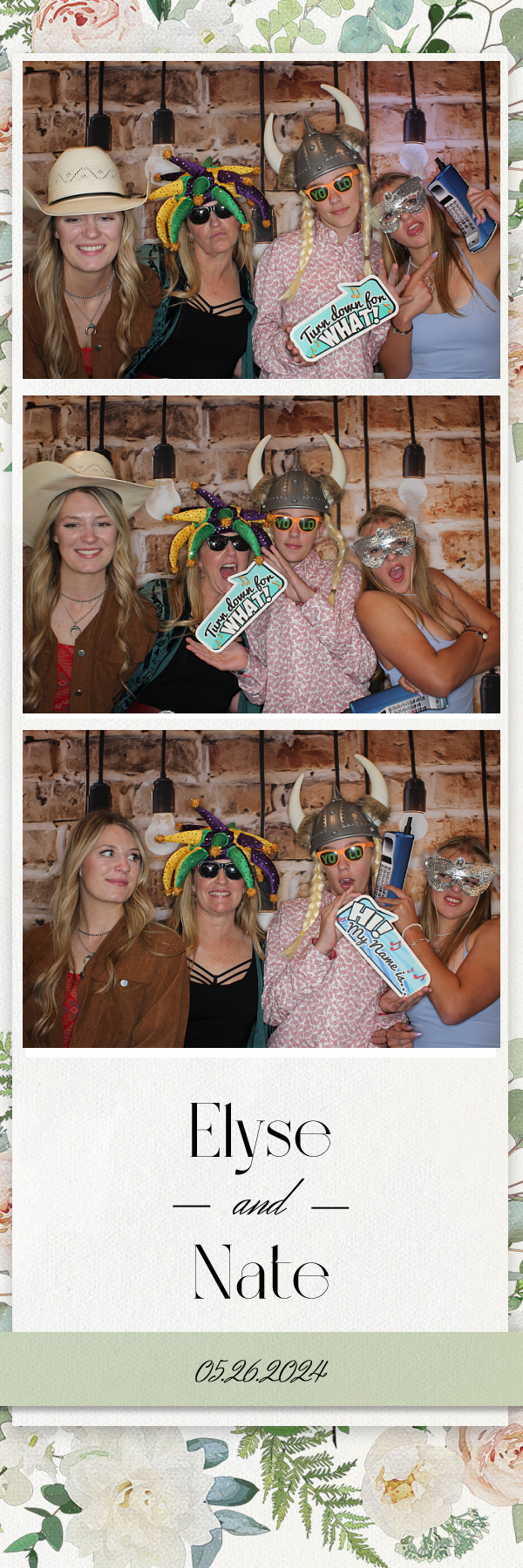 Elyse and Nate's Wedding | View more photos from the event at gallery.photoboothbillings.com/u/PhotoBoothBillings/Elyse-and-Nates-Wedding