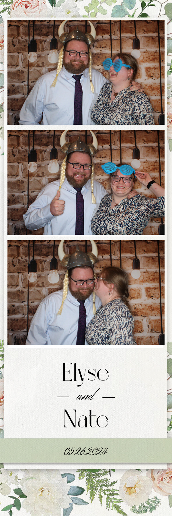 Elyse and Nate's Wedding | View more photos from the event at gallery.photoboothbillings.com/u/PhotoBoothBillings/Elyse-and-Nates-Wedding