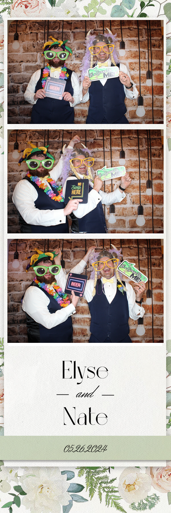 Elyse and Nate's Wedding | View more photos from the event at gallery.photoboothbillings.com/u/PhotoBoothBillings/Elyse-and-Nates-Wedding