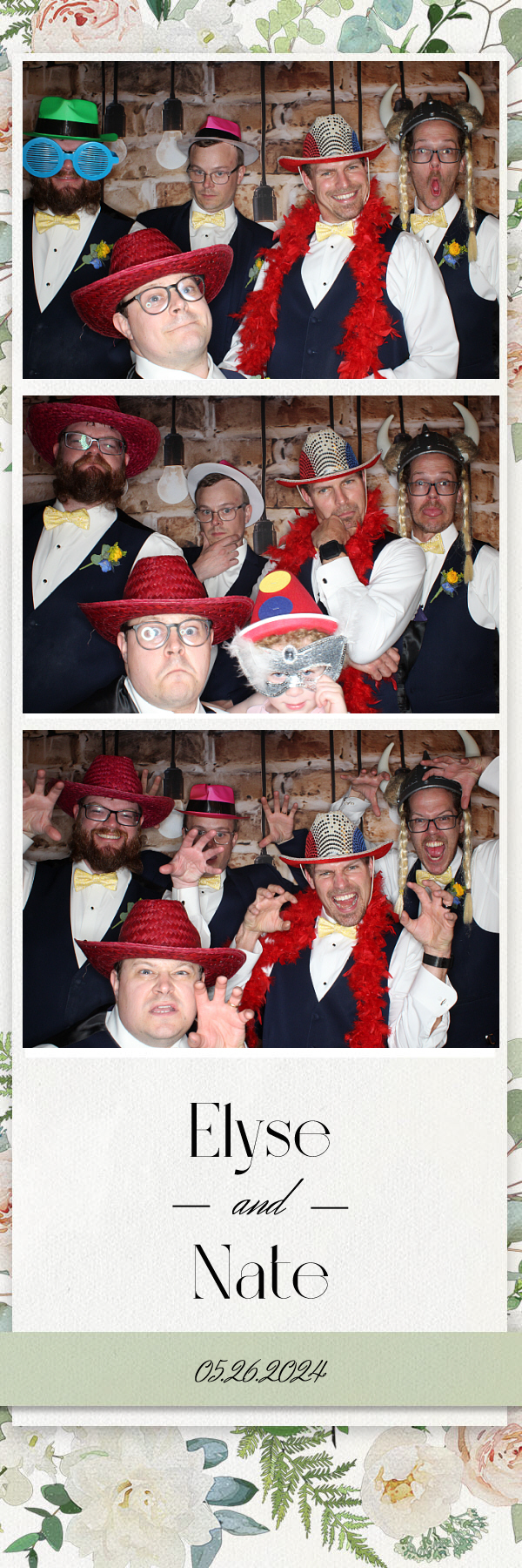 Elyse and Nate's Wedding | View more photos from the event at gallery.photoboothbillings.com/u/PhotoBoothBillings/Elyse-and-Nates-Wedding