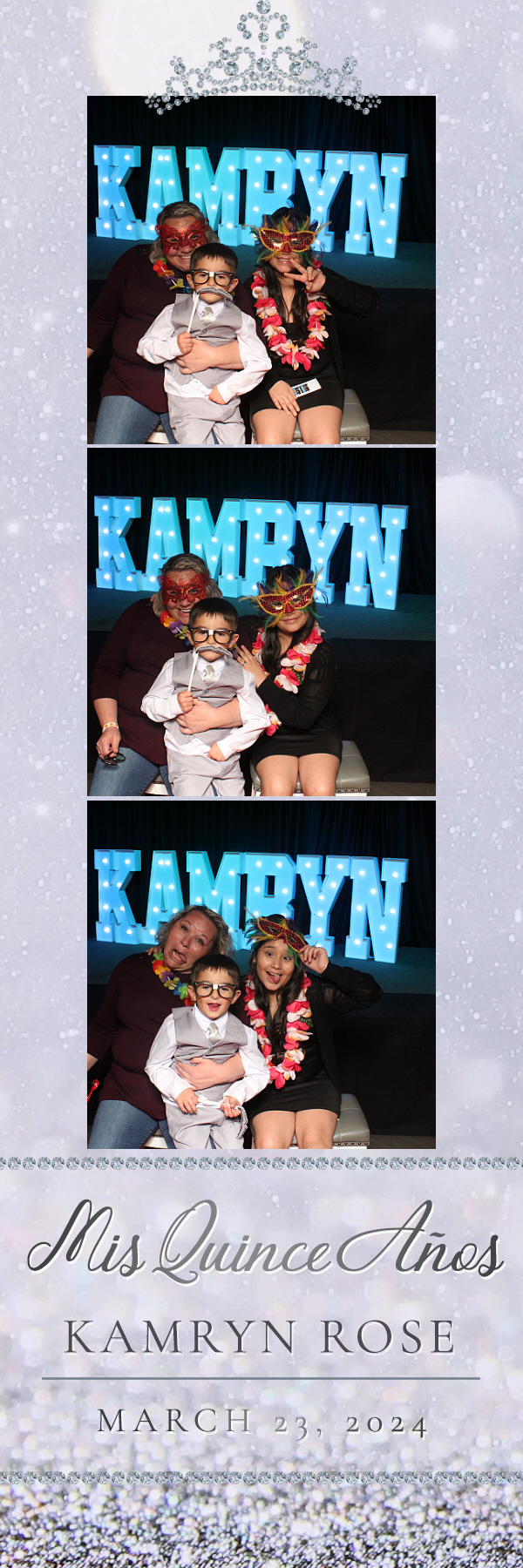 Kamryn's Quinceanera  | View more photos from the event at gallery.photoboothbillings.com/u/PhotoBoothBillings/Kamryns-Quinceanera