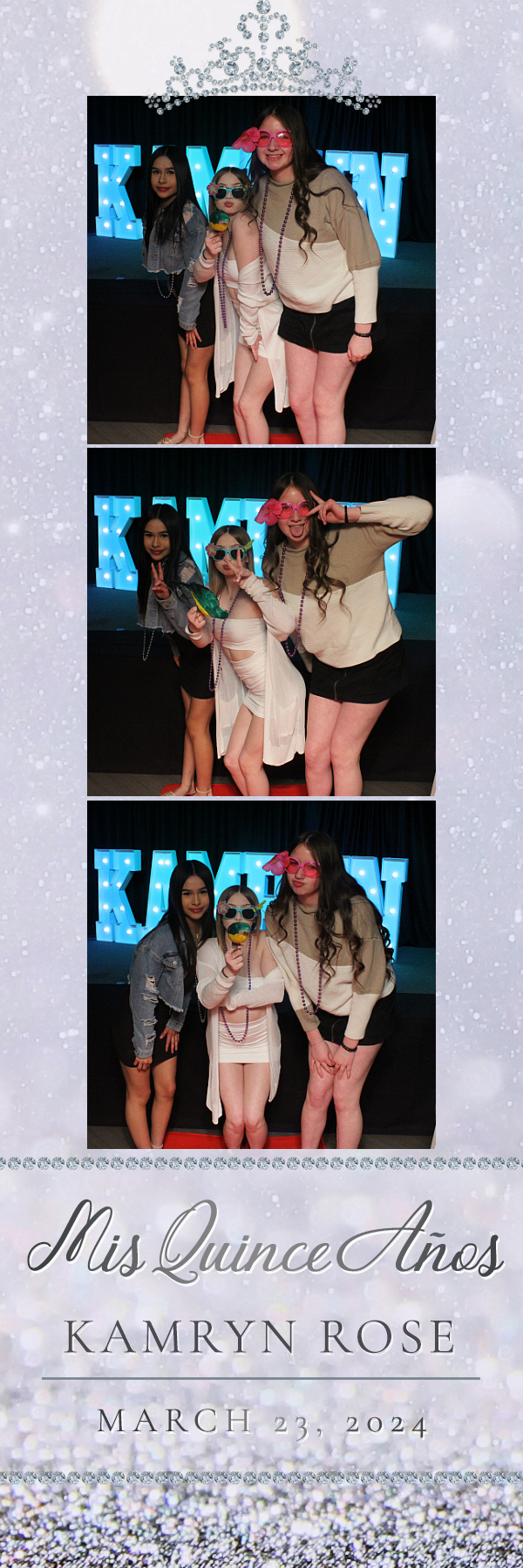Kamryn's Quinceanera  | View more photos from the event at gallery.photoboothbillings.com/u/PhotoBoothBillings/Kamryns-Quinceanera