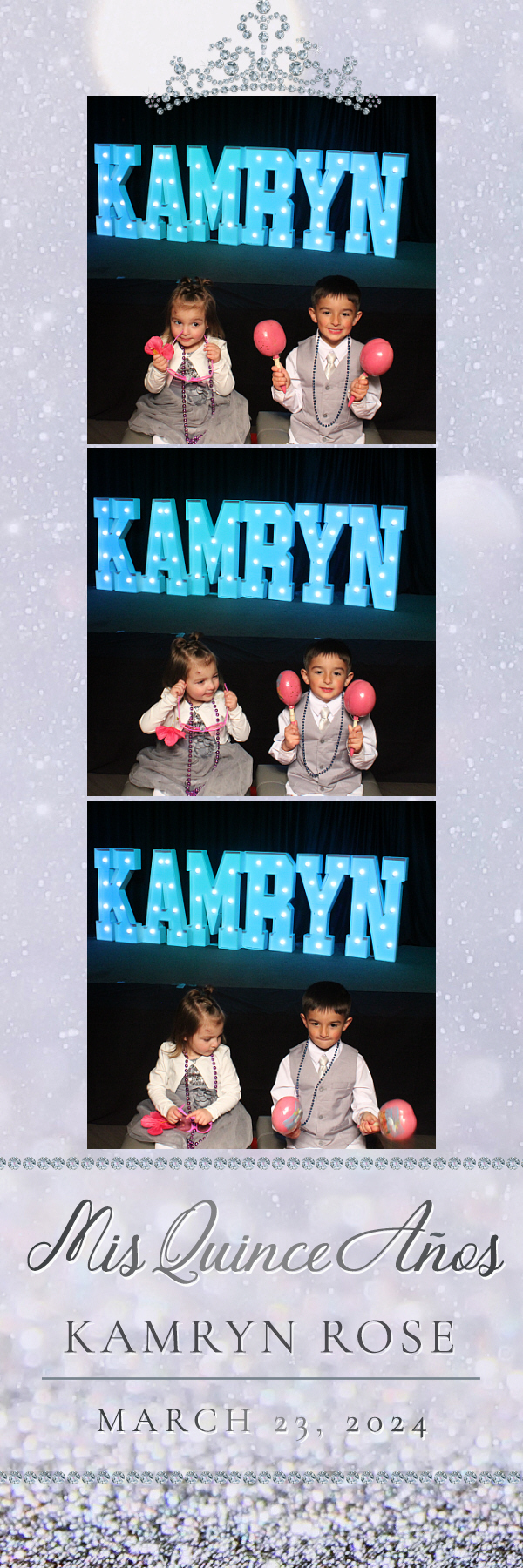 Kamryn's Quinceanera  | View more photos from the event at gallery.photoboothbillings.com/u/PhotoBoothBillings/Kamryns-Quinceanera