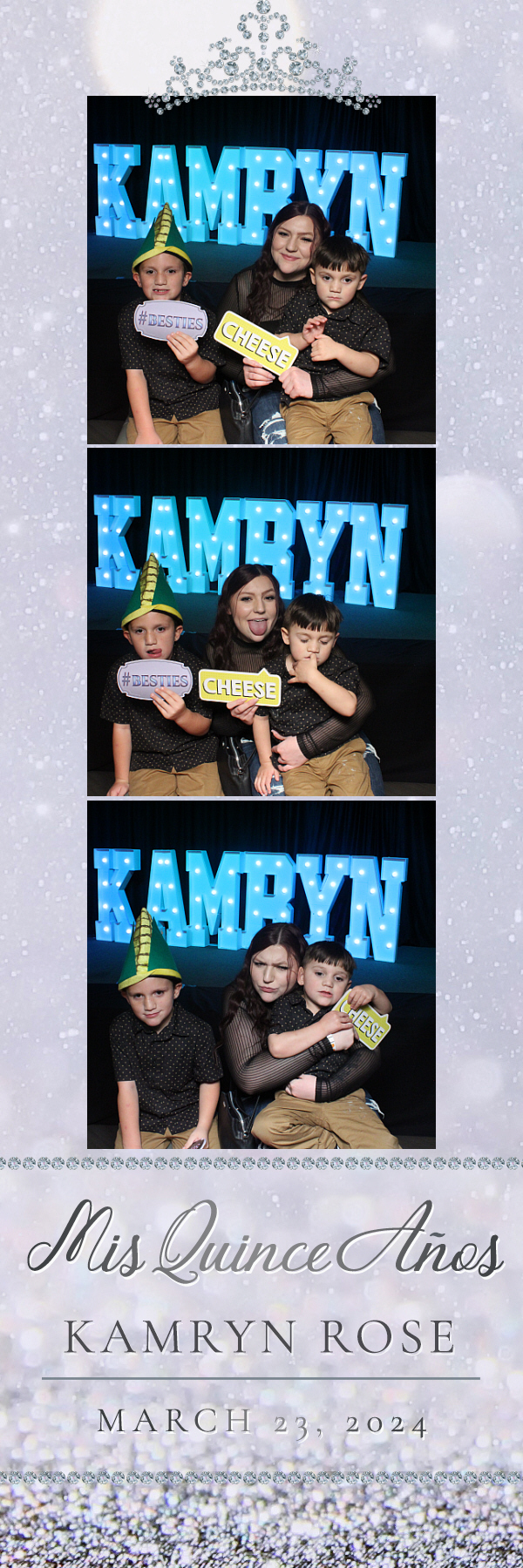 Kamryn's Quinceanera  | View more photos from the event at gallery.photoboothbillings.com/u/PhotoBoothBillings/Kamryns-Quinceanera