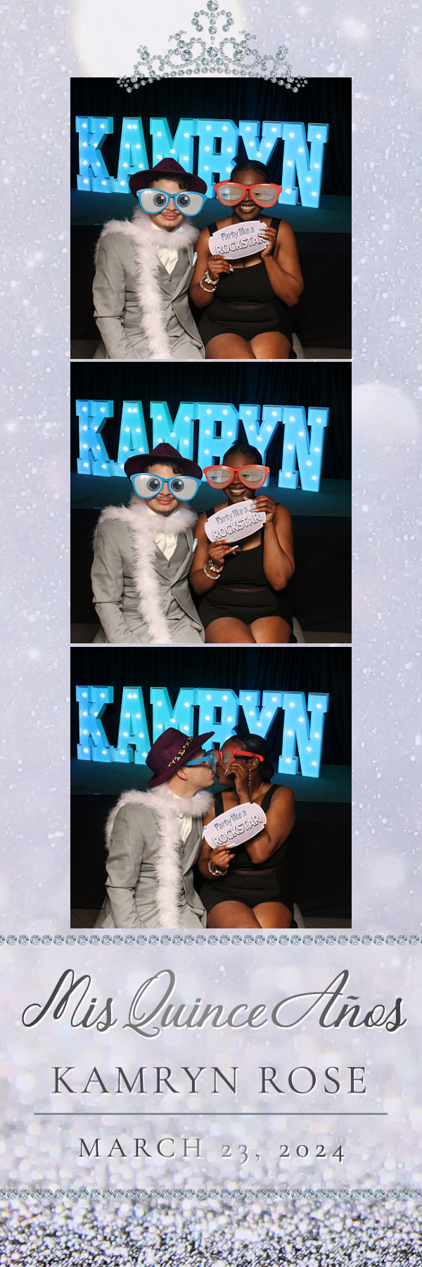 Kamryn's Quinceanera  | View more photos from the event at gallery.photoboothbillings.com/u/PhotoBoothBillings/Kamryns-Quinceanera