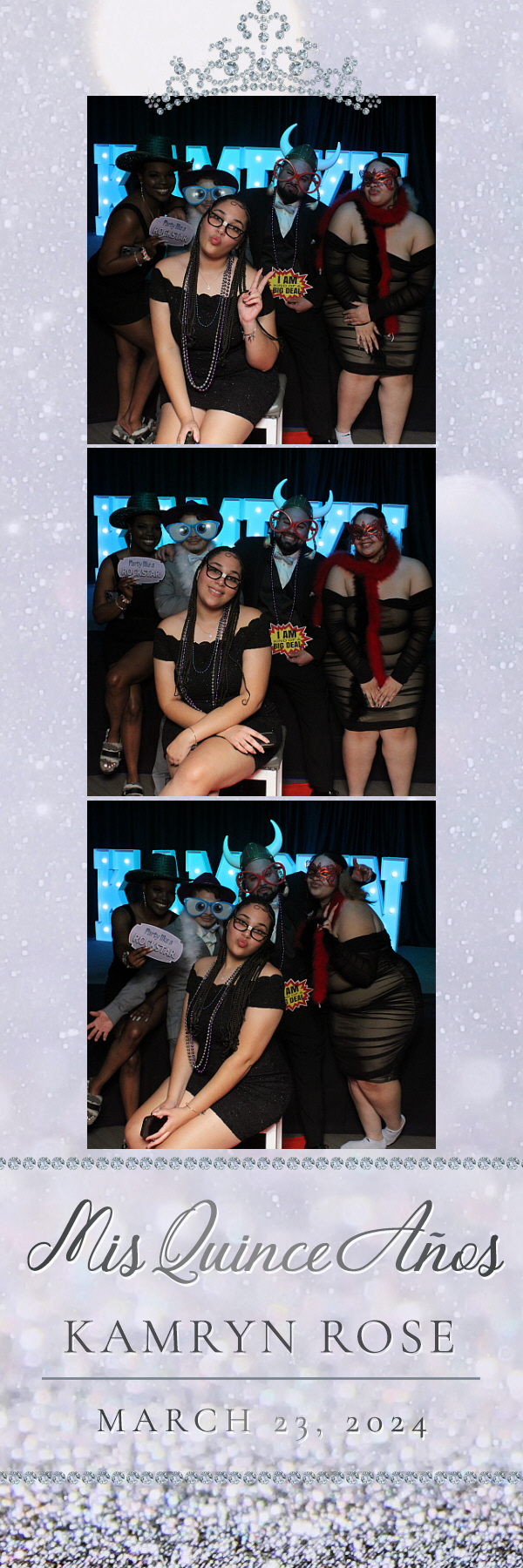 Kamryn's Quinceanera  | View more photos from the event at gallery.photoboothbillings.com/u/PhotoBoothBillings/Kamryns-Quinceanera