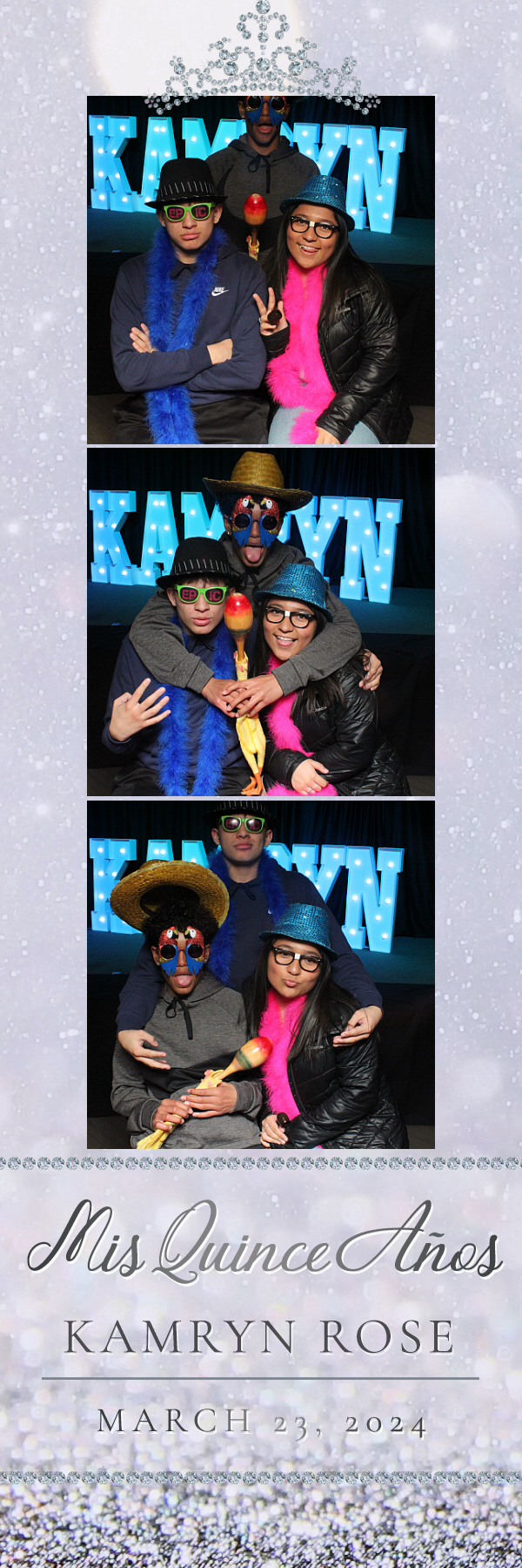 Kamryn's Quinceanera  | View more photos from the event at gallery.photoboothbillings.com/u/PhotoBoothBillings/Kamryns-Quinceanera