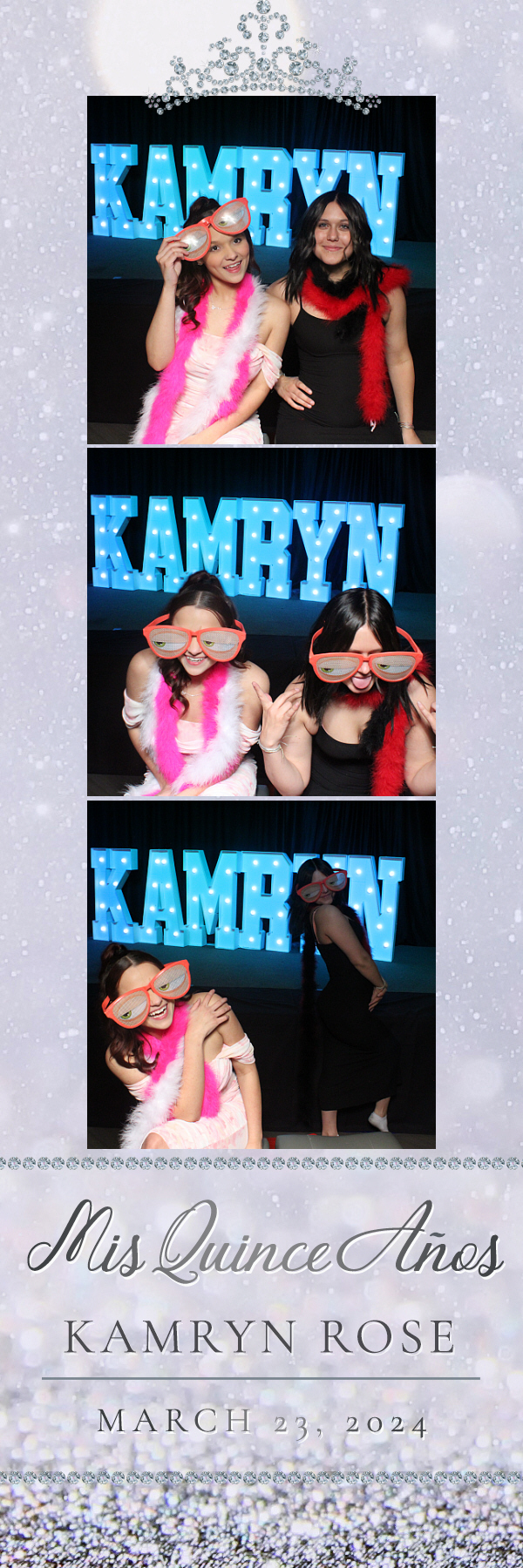 Kamryn's Quinceanera  | View more photos from the event at gallery.photoboothbillings.com/u/PhotoBoothBillings/Kamryns-Quinceanera