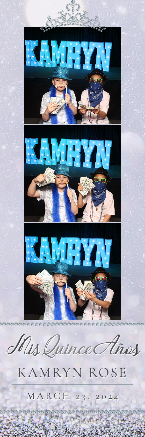 Kamryn's Quinceanera  | View more photos from the event at gallery.photoboothbillings.com/u/PhotoBoothBillings/Kamryns-Quinceanera