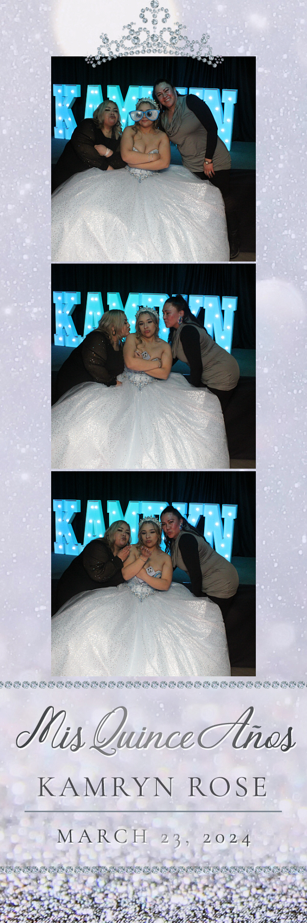 Kamryn's Quinceanera  | View more photos from the event at gallery.photoboothbillings.com/u/PhotoBoothBillings/Kamryns-Quinceanera