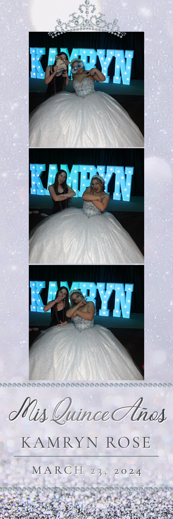 Kamryn's Quinceanera  | View more photos from the event at gallery.photoboothbillings.com/u/PhotoBoothBillings/Kamryns-Quinceanera