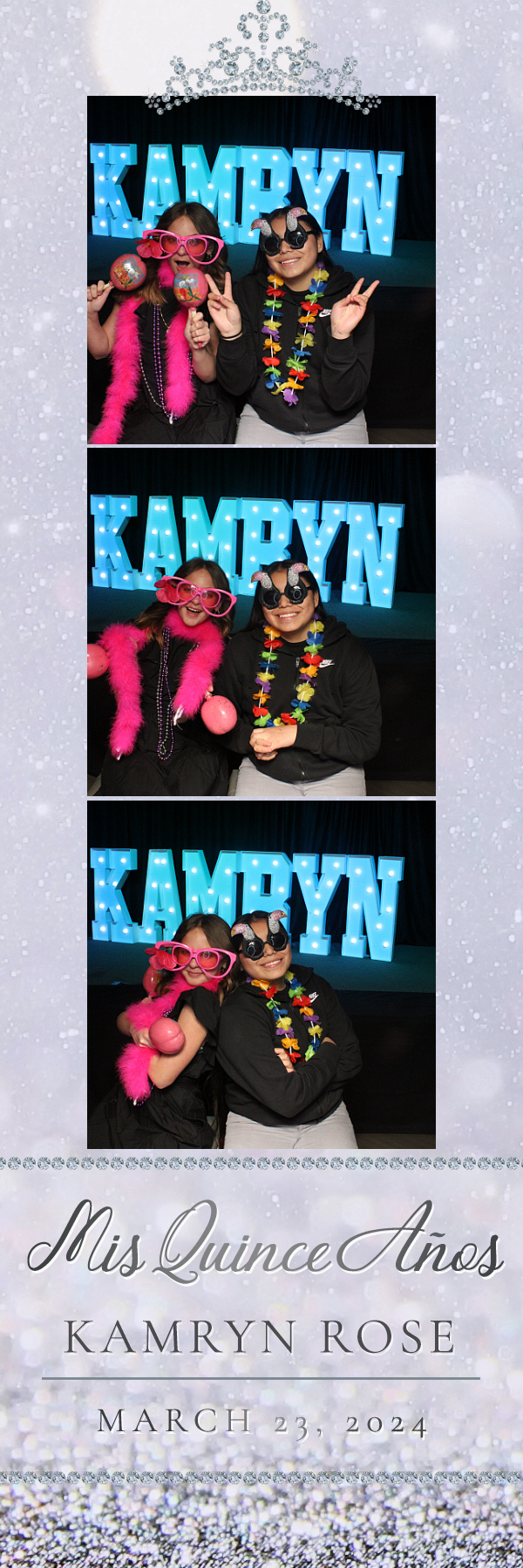 Kamryn's Quinceanera  | View more photos from the event at gallery.photoboothbillings.com/u/PhotoBoothBillings/Kamryns-Quinceanera