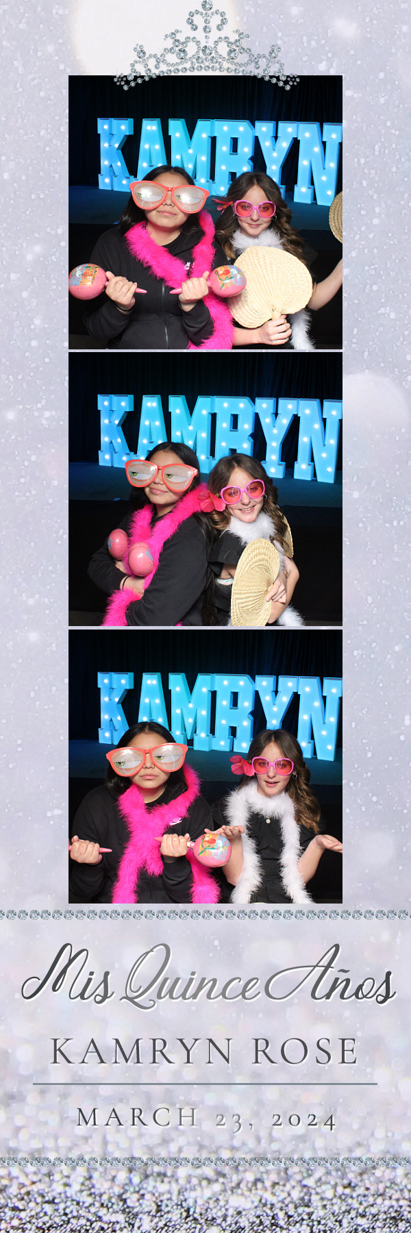 Kamryn's Quinceanera  | View more photos from the event at gallery.photoboothbillings.com/u/PhotoBoothBillings/Kamryns-Quinceanera
