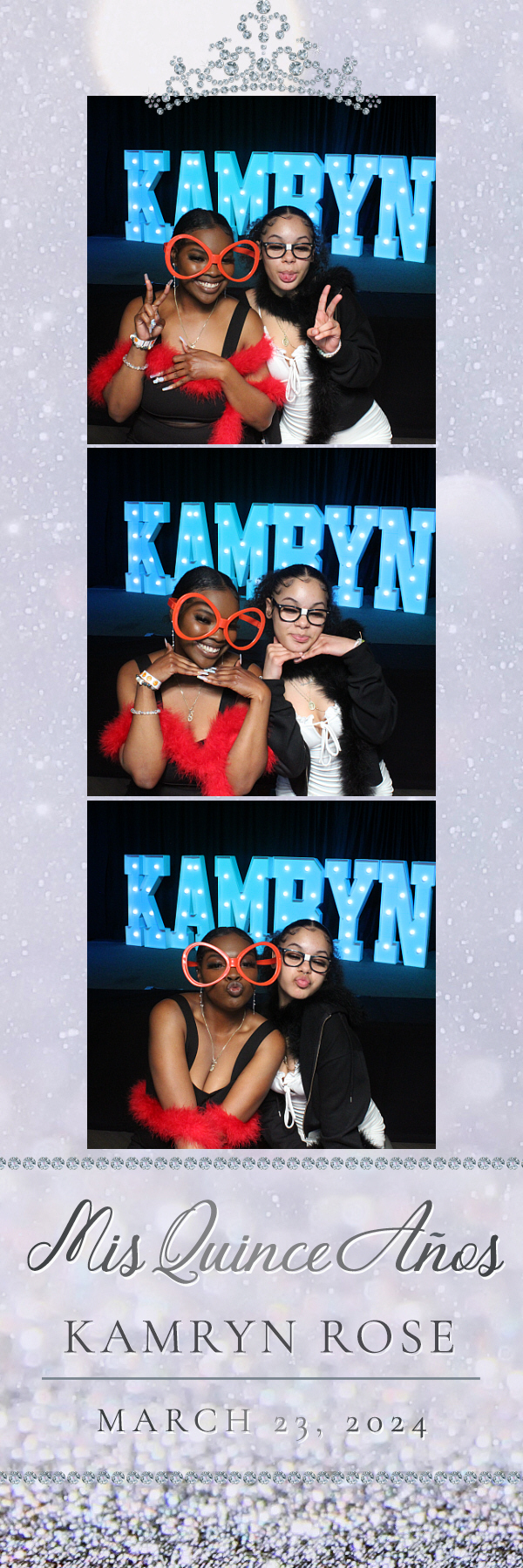 Kamryn's Quinceanera  | View more photos from the event at gallery.photoboothbillings.com/u/PhotoBoothBillings/Kamryns-Quinceanera
