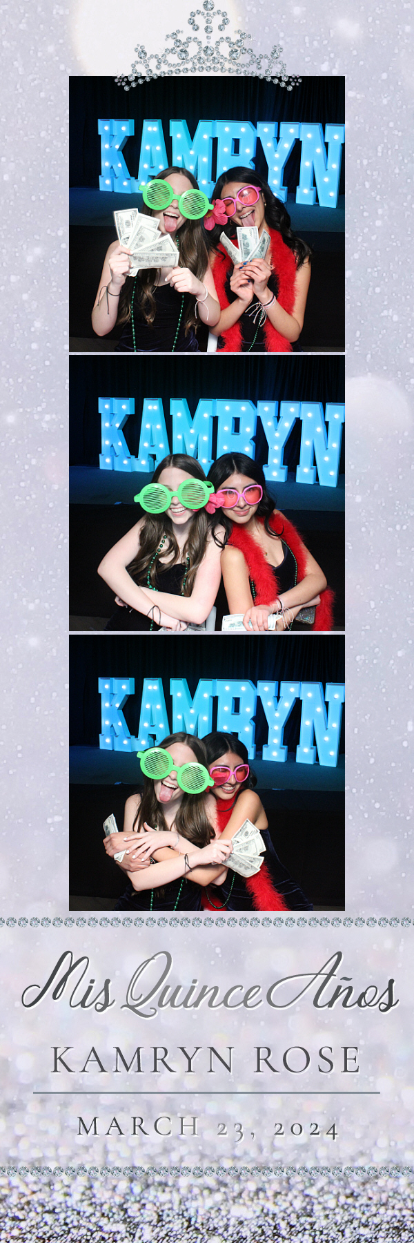 Kamryn's Quinceanera  | View more photos from the event at gallery.photoboothbillings.com/u/PhotoBoothBillings/Kamryns-Quinceanera