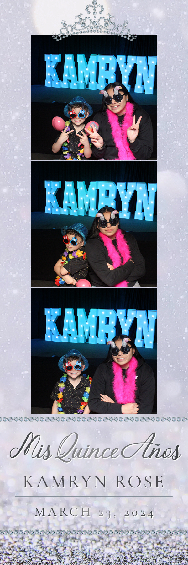 Kamryn's Quinceanera  | View more photos from the event at gallery.photoboothbillings.com/u/PhotoBoothBillings/Kamryns-Quinceanera