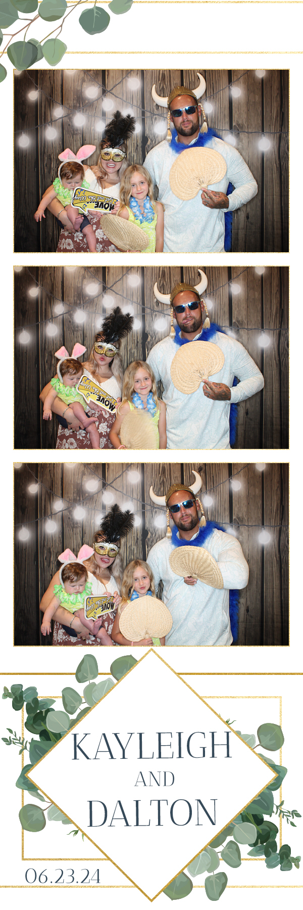 Kayleigh and Dalton's Wedding | View more photos from the event at gallery.photoboothbillings.com/u/PhotoBoothBillings/Kayleigh-and-Daltons-Wedding