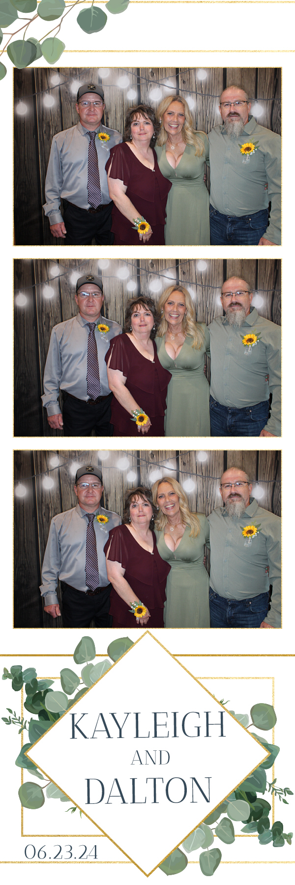 Kayleigh and Dalton's Wedding | View more photos from the event at gallery.photoboothbillings.com/u/PhotoBoothBillings/Kayleigh-and-Daltons-Wedding