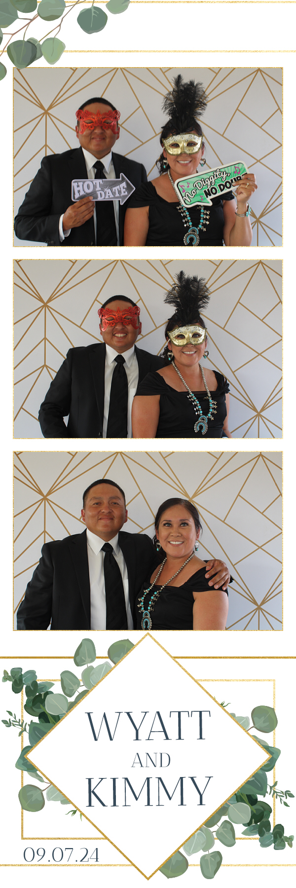 Kimmy and Wyatt's Wedding | View more photos from the event at gallery.photoboothbillings.com/u/PhotoBoothBillings/Kimmy-and-Wyatts-Wedding
