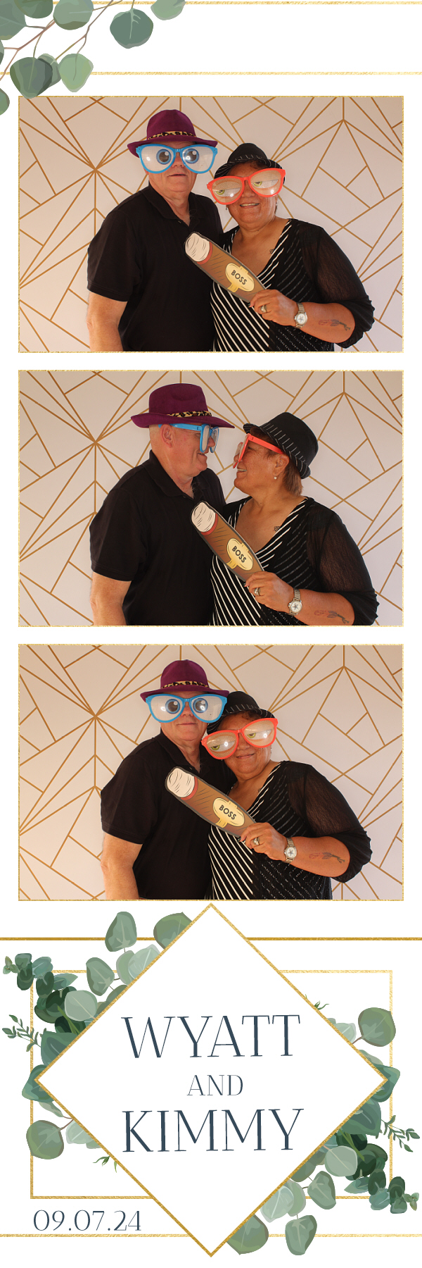 Kimmy and Wyatt's Wedding | View more photos from the event at gallery.photoboothbillings.com/u/PhotoBoothBillings/Kimmy-and-Wyatts-Wedding