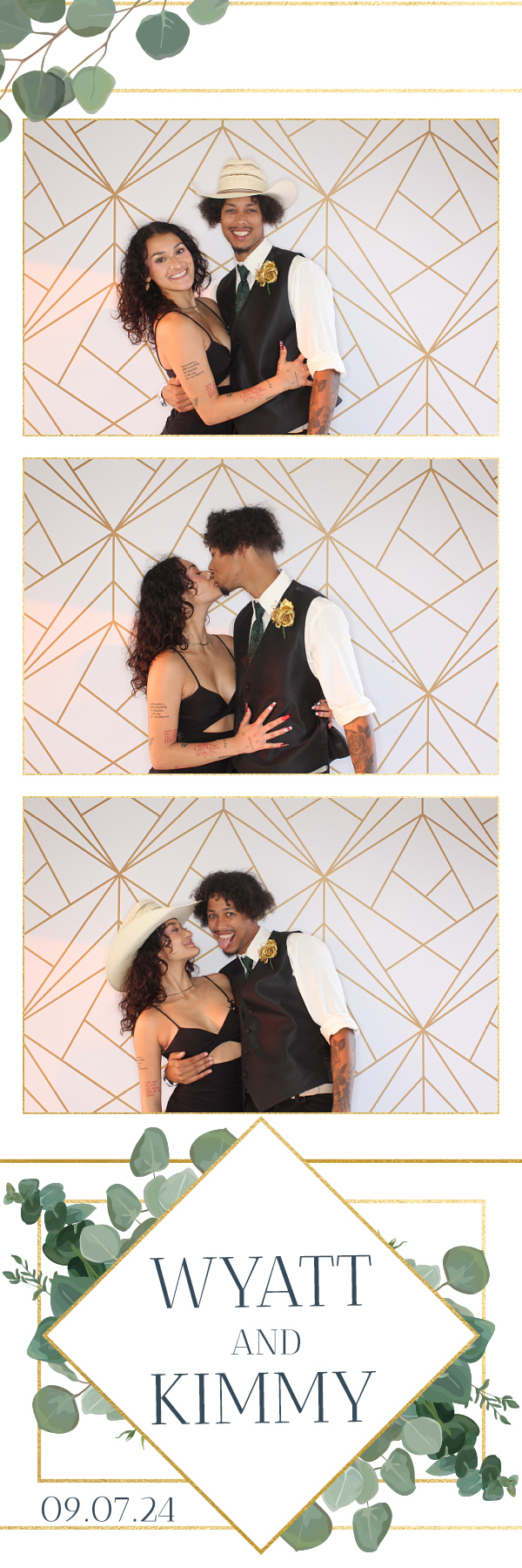 Kimmy and Wyatt's Wedding | View more photos from the event at gallery.photoboothbillings.com/u/PhotoBoothBillings/Kimmy-and-Wyatts-Wedding