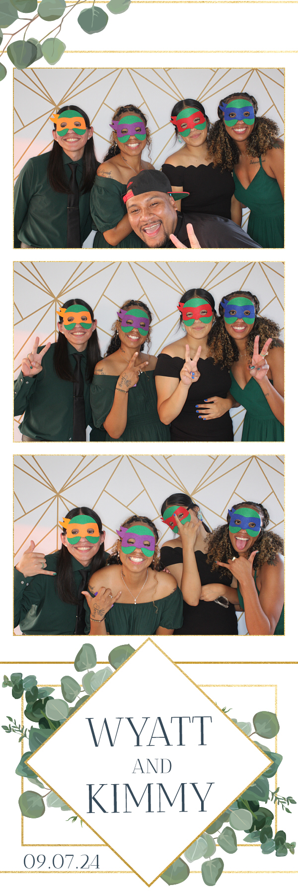Kimmy and Wyatt's Wedding | View more photos from the event at gallery.photoboothbillings.com/u/PhotoBoothBillings/Kimmy-and-Wyatts-Wedding