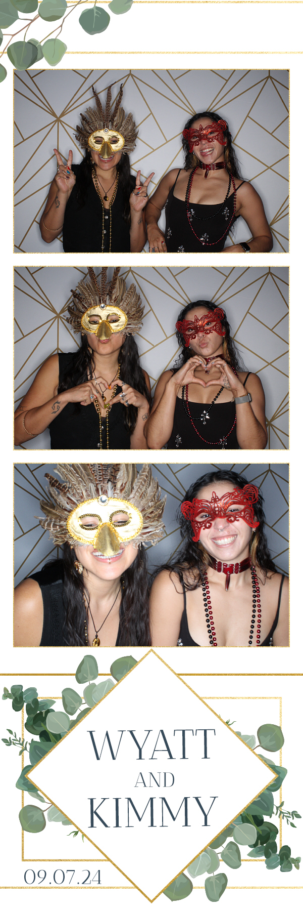 Kimmy and Wyatt's Wedding | View more photos from the event at gallery.photoboothbillings.com/u/PhotoBoothBillings/Kimmy-and-Wyatts-Wedding