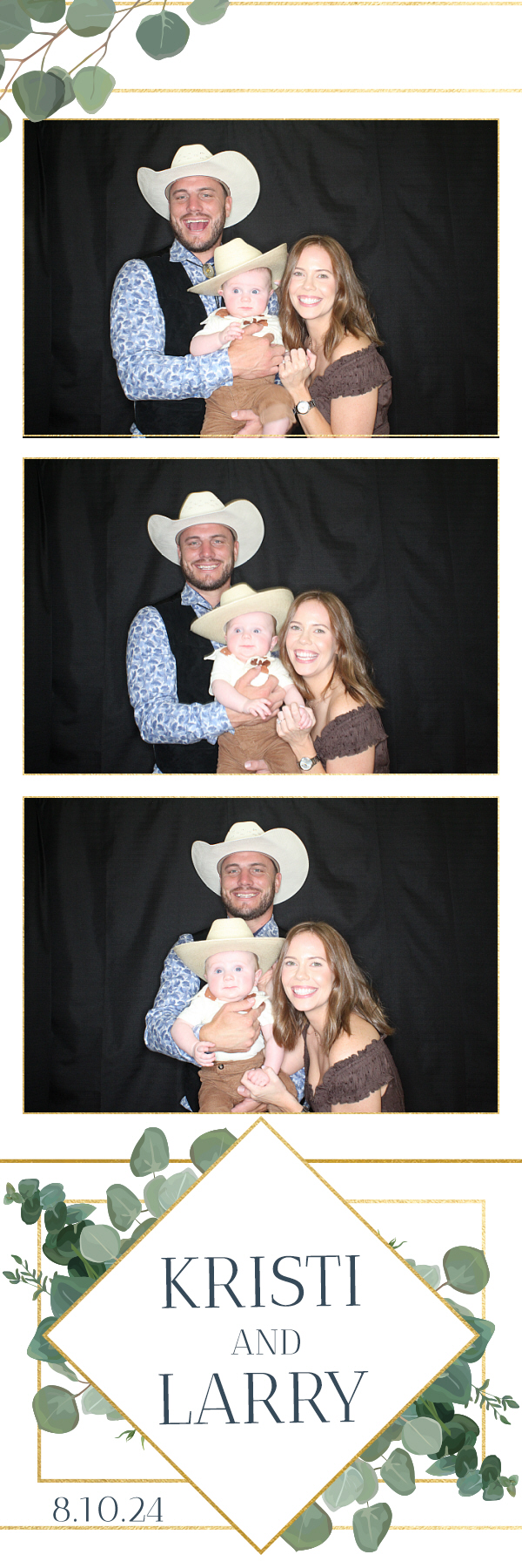 Larry and Kristi's Wedding | View more photos from the event at gallery.photoboothbillings.com/u/PhotoBoothBillings/Larry-and-Kristis-Wedding
