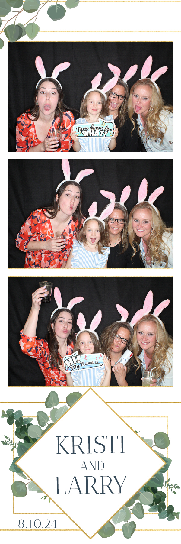 Larry and Kristi's Wedding | View more photos from the event at gallery.photoboothbillings.com/u/PhotoBoothBillings/Larry-and-Kristis-Wedding