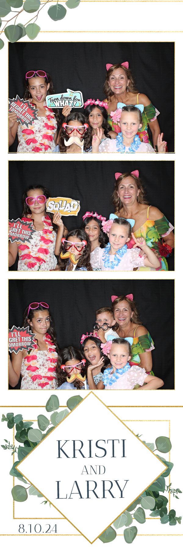 Larry and Kristi's Wedding | View more photos from the event at gallery.photoboothbillings.com/u/PhotoBoothBillings/Larry-and-Kristis-Wedding