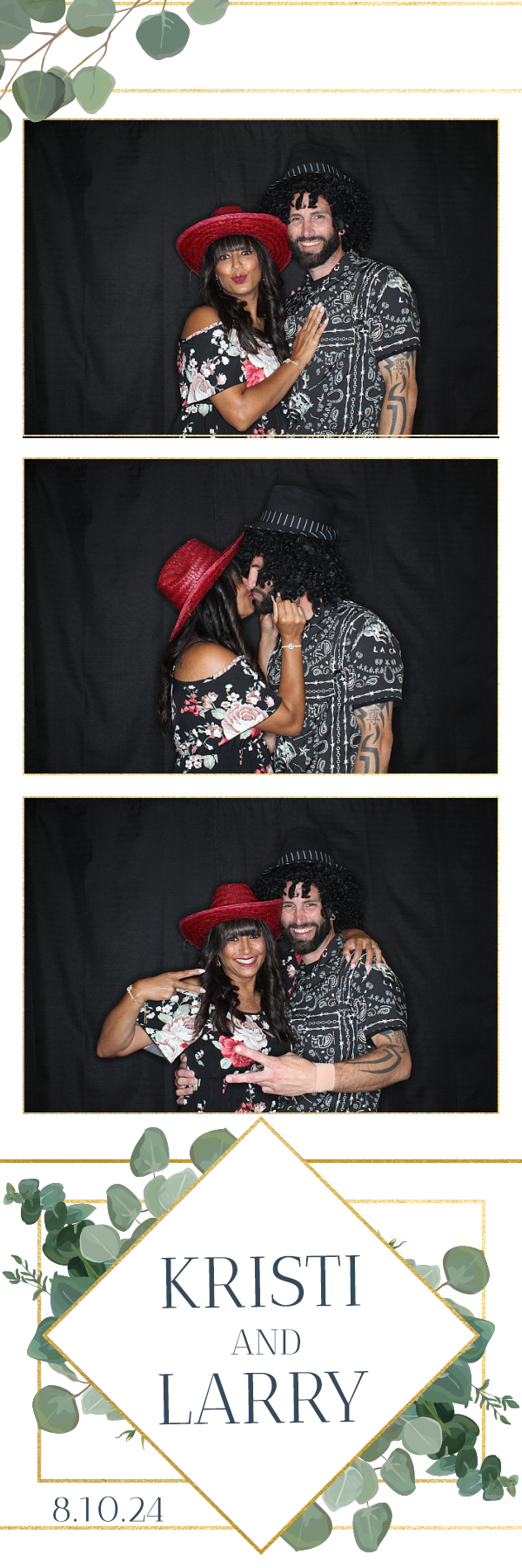 Larry and Kristi's Wedding | View more photos from the event at gallery.photoboothbillings.com/u/PhotoBoothBillings/Larry-and-Kristis-Wedding