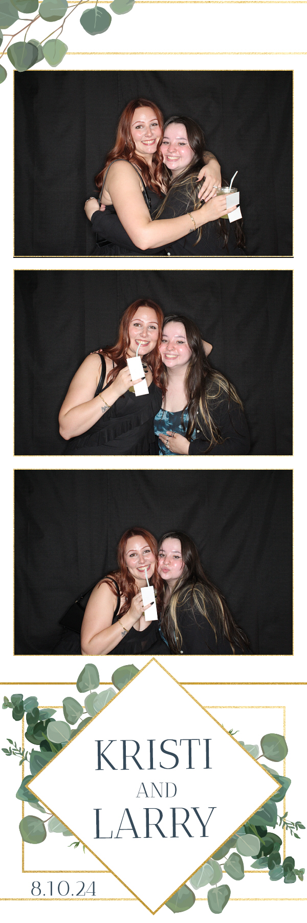 Larry and Kristi's Wedding | View more photos from the event at gallery.photoboothbillings.com/u/PhotoBoothBillings/Larry-and-Kristis-Wedding