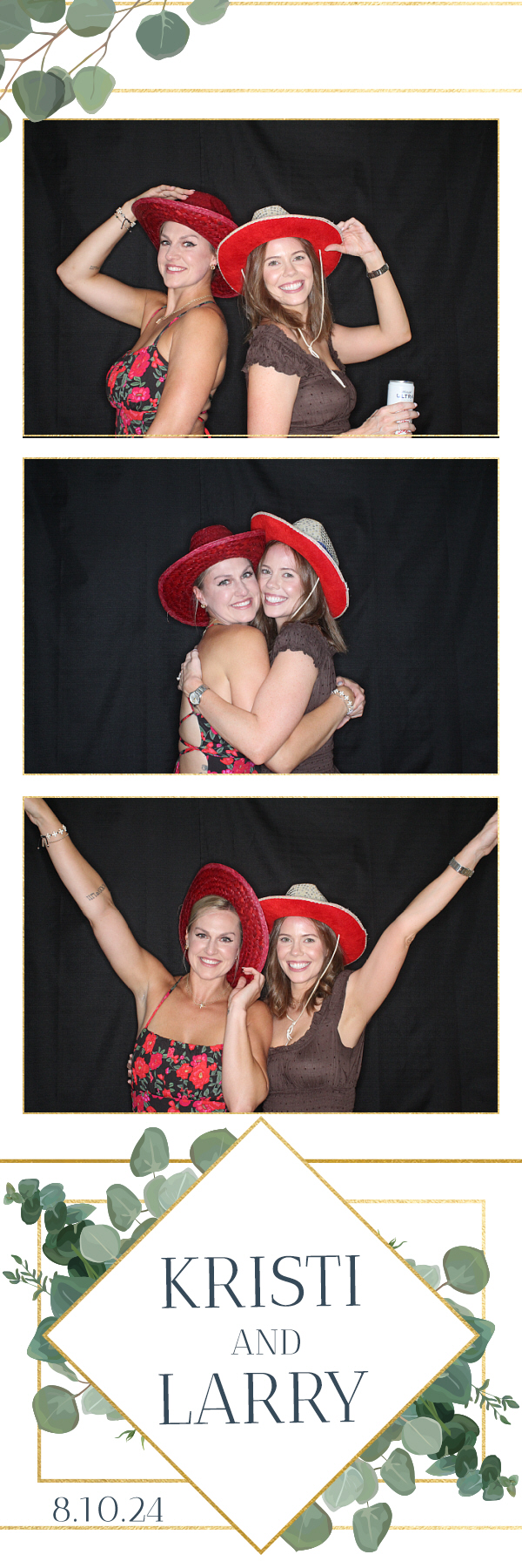 Larry and Kristi's Wedding | View more photos from the event at gallery.photoboothbillings.com/u/PhotoBoothBillings/Larry-and-Kristis-Wedding
