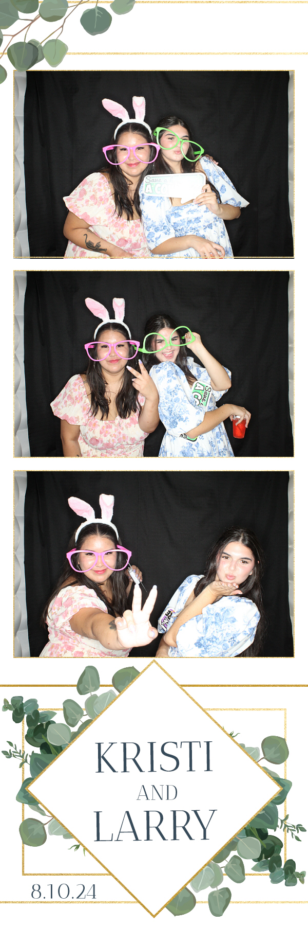 Larry and Kristi's Wedding | View more photos from the event at gallery.photoboothbillings.com/u/PhotoBoothBillings/Larry-and-Kristis-Wedding